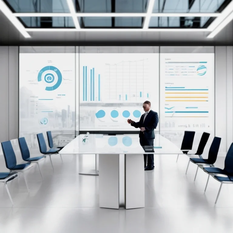 Executive coaching session at Eldrion office